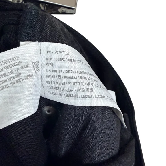 ABERCROMBIE & FITCH Curve Love The Flare Ultra High Rise Tall Black Jeans, Sz 27 - Picture 15 of 16